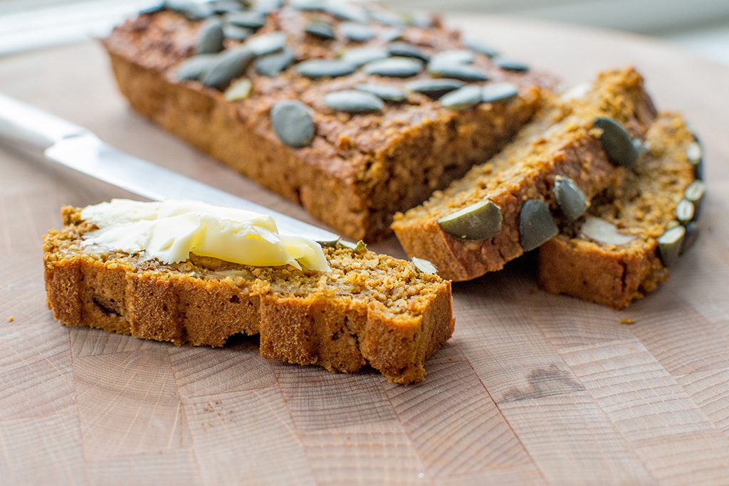 pumpkin breakfast loaf